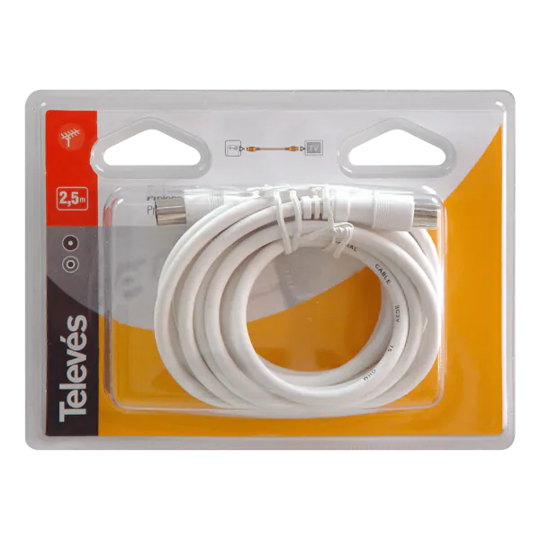 [4311] BLISTER PROLONGAD. "CEI" M-H BLANCO 2,5m